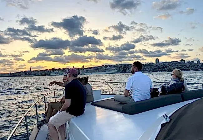 Sunset Yacht Cruise On Bosphorus 2 Hours