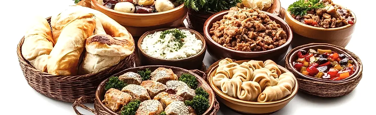 Traditional Turkish Meze 