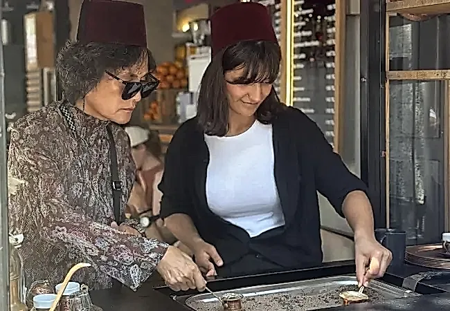 Turkish Coffee Experience On Hot Sand