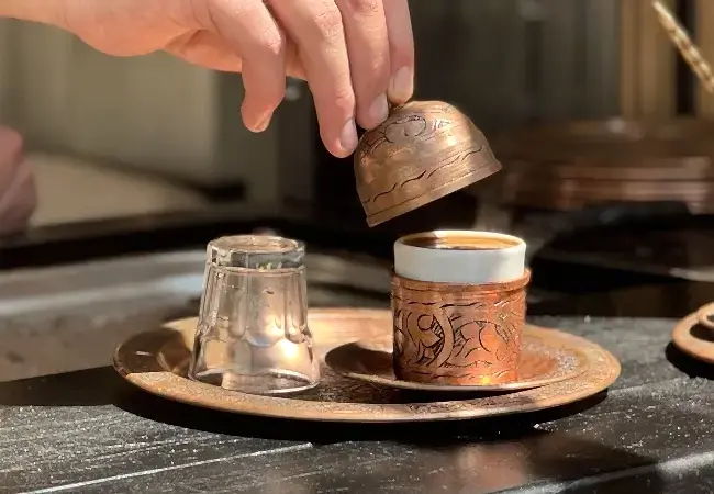 Turkish Coffee Experience On Hot Sand